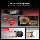 ROBOROCK SAROS 20 AdaptiLift™ Chassis 3.0 Robot Vacuum, Black مكنسة روبوت ساروس 20