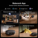 ROBOROCK SAROS 20 AdaptiLift™ Chassis 3.0 Robot Vacuum, Black مكنسة روبوت ساروس 20