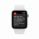 APPLE Watch SE GPS 40mm Silver Aluminium Case with Silver Sport Band.