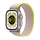 APPLE Watch Ultra GPS + Cellular, 49mm Titanium Case with Yellow-Beige Trail Loop - Small/Medium.
