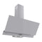 DENKA Hood Angled Inclined Mono Glazed, Silver.