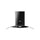 DLC Air Filter (90 cm) - Cooker Hood Black Curved.