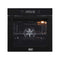 DLC Built-in Electric Oven (60 cm) Black 75 Liters.