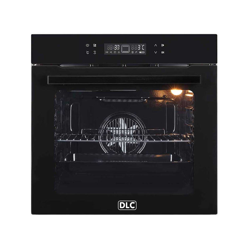DLC Built-in Electric Oven (60 cm) Black 75 Liters.
