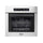 DLC Built-in Electric Oven (60 cm) Silver 75 Liters.