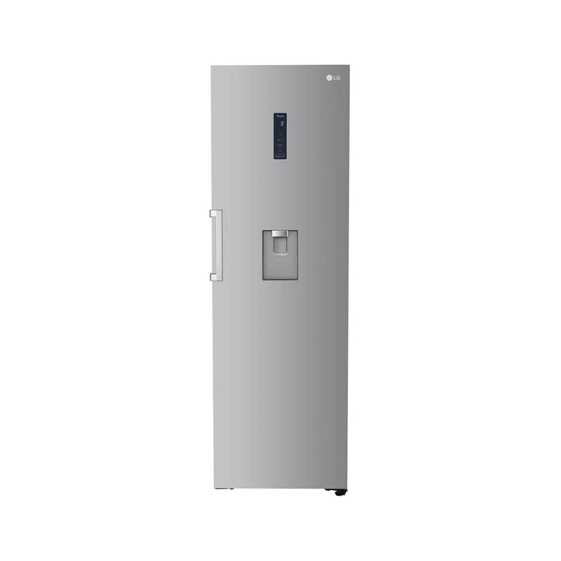LG Upright Freezer 384L, Stainless Steel.