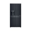 LG GCL-334DCB Four Door Refrigerator 21ft, Black.