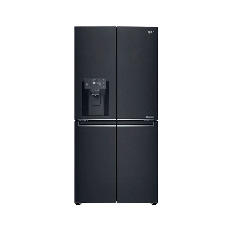 LG GCL-334DCB Four Door Refrigerator 21ft, Black.