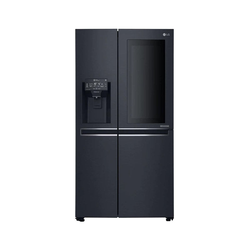 LG Four Door Refrigerator 601L Capacity, Black.