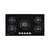 DLC 90cm Gas Built-In Cooker Black Glass.