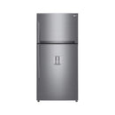 LG 832DHLL Conventional Refrigerator 636L, Silver.
