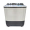 DENKA Twin Tub Washing Machine 8Kg, Gray.