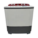 DENKA Twin Tub Washing Machine 8Kg, Red.