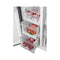 HAIER Side by Side Refrigerator 540L, Silver.