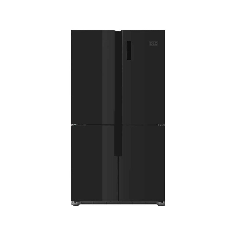 DLC Four Doors Refrigerator 492L, Black.