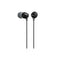 SONY Personal Audio In-Ear Earphones Wired MDR-EX15LPBZE, Black.