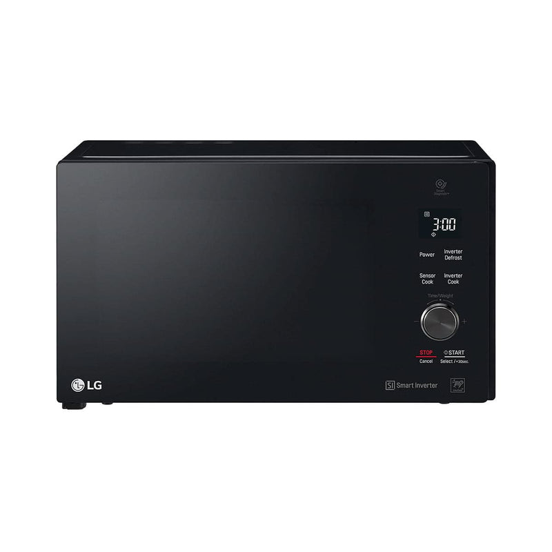 LG Microwave oven 42L, Smart Inverter, Even Heating and Easy Clean, Black color.