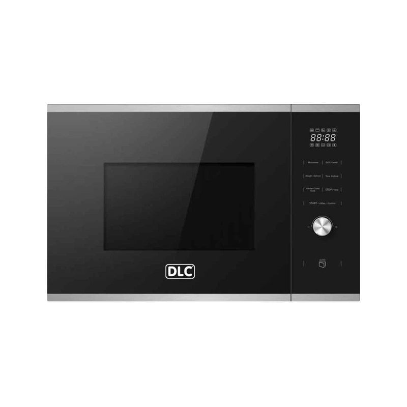 DLC Built-in Microwave Black 25 Liters (Silver Frame).