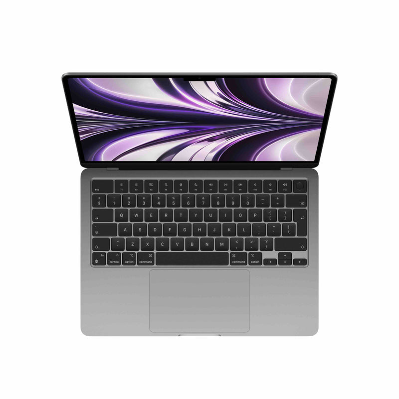 MacBook Air: 13-inch Apple M2 chip with 8-core CPU and 10-core GPU, 512GB, Space Grey.