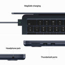 APPLE MacBook Air: 13-inch Apple M2 chip with 10GPU-16GB RAM-512GB-AB - Midnight.