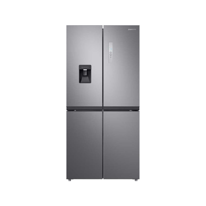 Samsung RF48A4010M9/LV Four Door Refrigerator, Silver.