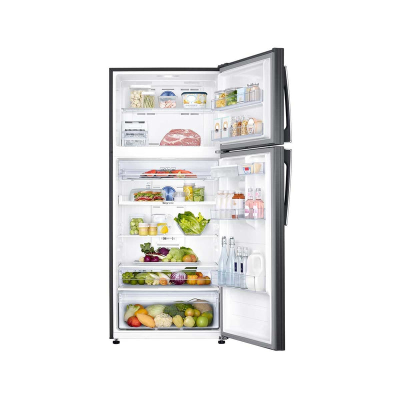 Samsung RT53K6540BS/LV Top-Mount Freezer Refrigerator, Black.