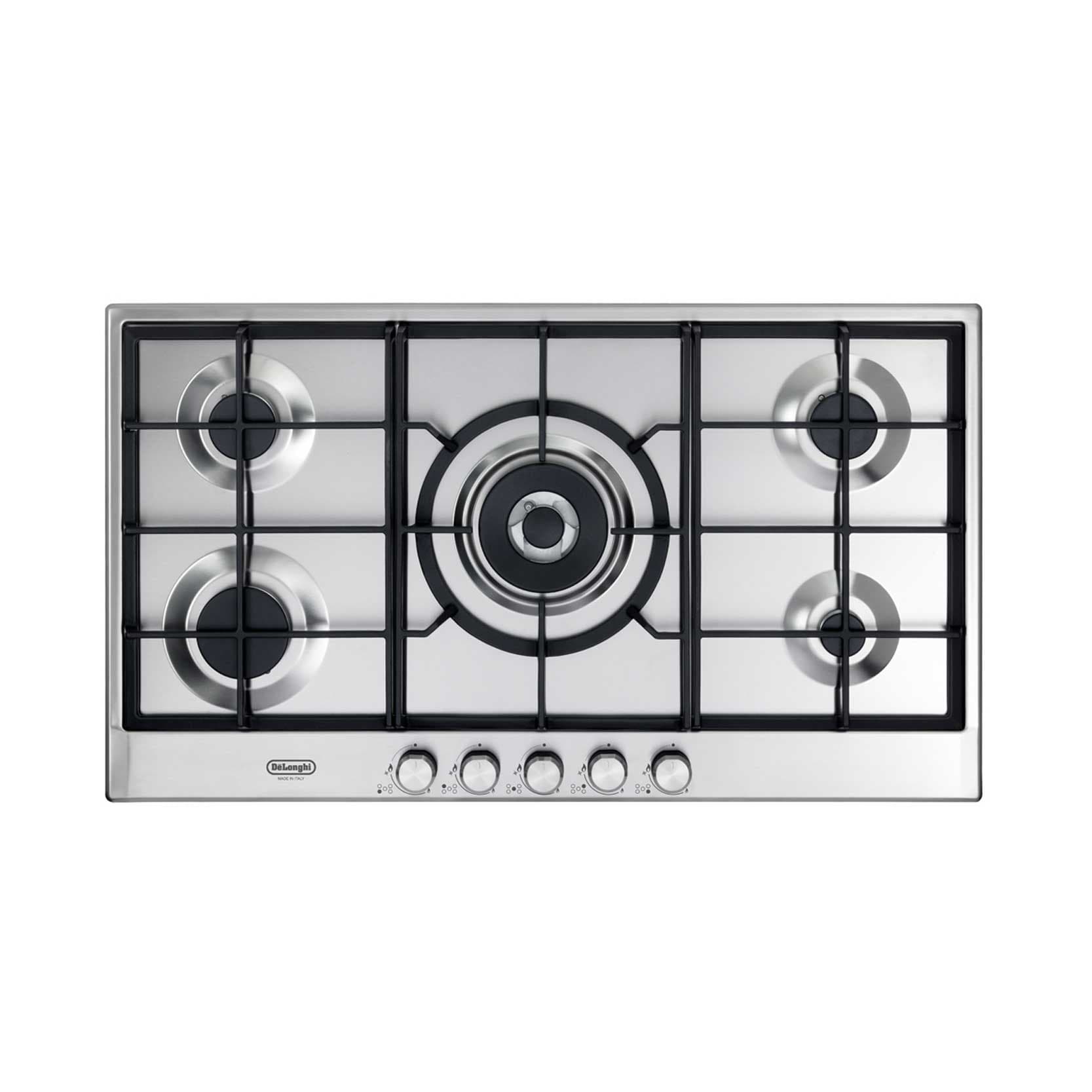 De Longhi SLF590X IQ 90cm Gas Hob Slim Line Hobs