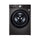 LG Front Load Washer & Dryer, AI DD, TurboWash 360˚, Black Steel Color.