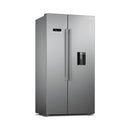 ARCELIK Side by Side Refrigerator 680L No Frost, Silver.